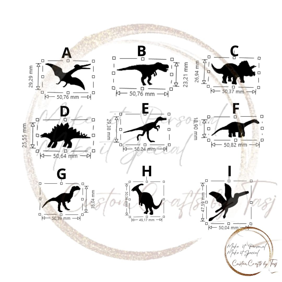 (Muur)Stickers Dino's | CustomCrafts by Tasj